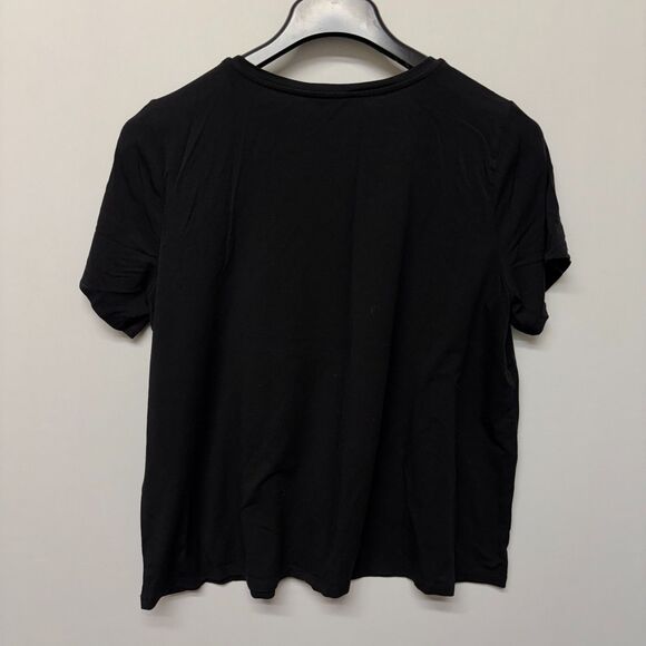 Eileen Fisher Short Sleeve Tee T-Shirt Top XL X-Large Tencel Lyocell C025 -29 - Picture 10 of 10